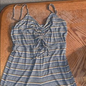 Wild fable striped jumpsuit NWOT